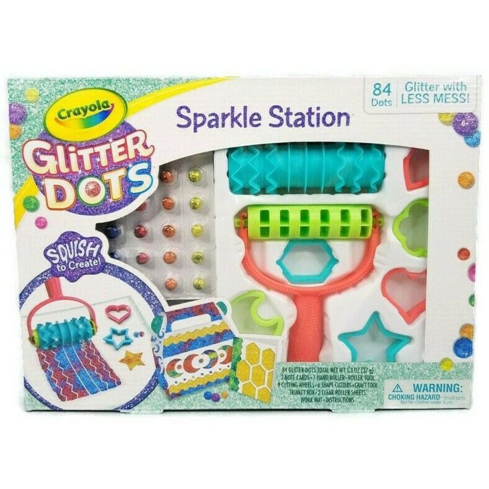 Crayola Glitter Dots Sparkle Station Craft Kit